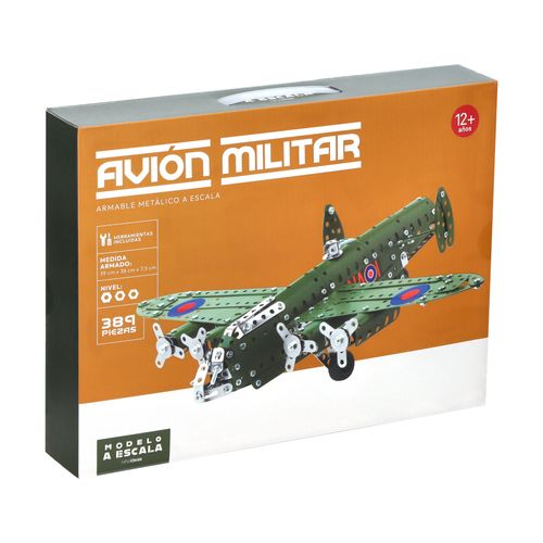 Modelo Armable a Escala Avión Militar