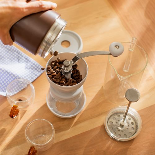 Molinillo para café de acero inoxidable