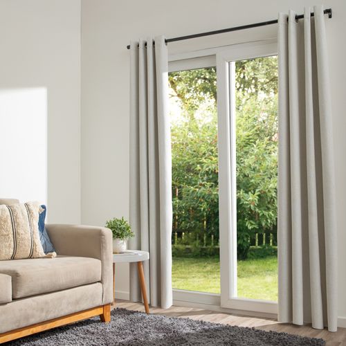 Cortinas Blackout Textura con Ojetillos