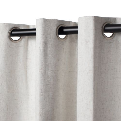 Cortinas Blackout Textura con Ojetillos