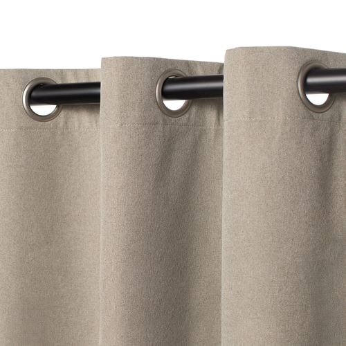 Set 2 Cortinas Blackout con Ojetillos