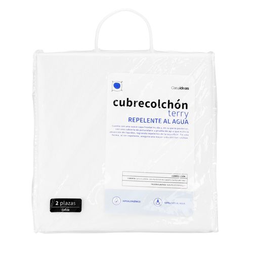 Cubrecolchón Terry Repelente al Agua