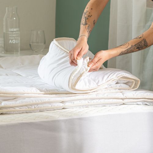 Plumón Microfibra 2 en 1