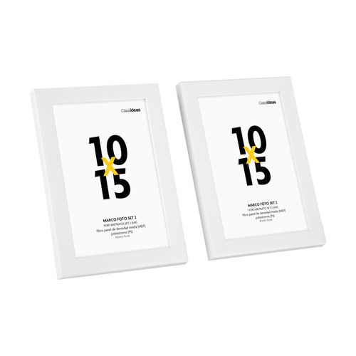 Set 2 Marcos de Foto Plástico PS