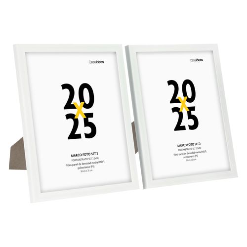 Set 2 Marcos de Foto Plástico PS