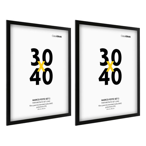 Set 2 Marcos de Foto Plástico PS