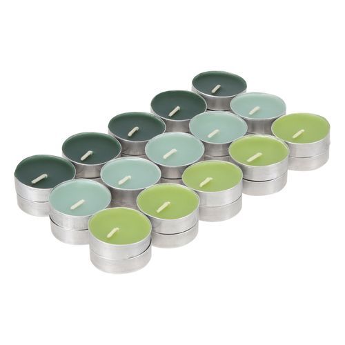 Set 30 Tealights de Color Te Verde