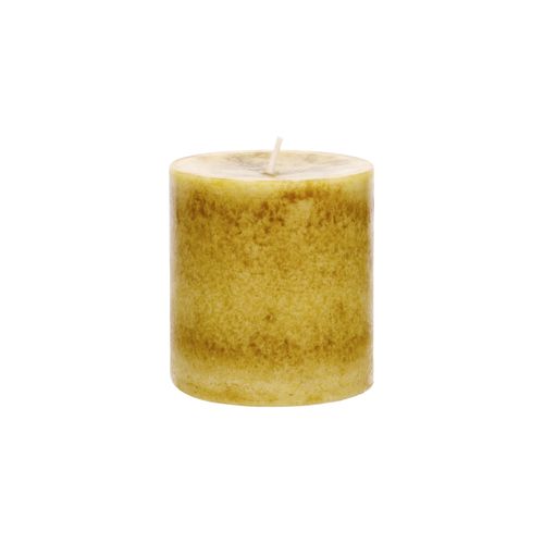 Vela Pilar Color de Vainilla