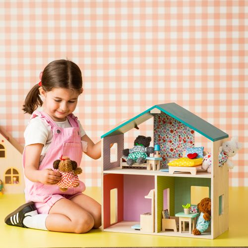 Casa de Muñecos Dos Pisos