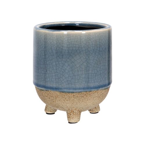 Maceta de Patas con Diseño de Ceramica