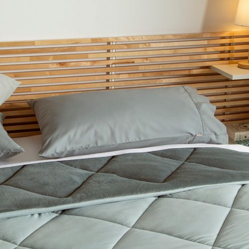 Funda de almohada lisa 144 hilos