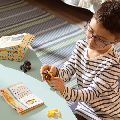 Set 2 Armables minibloques de animales