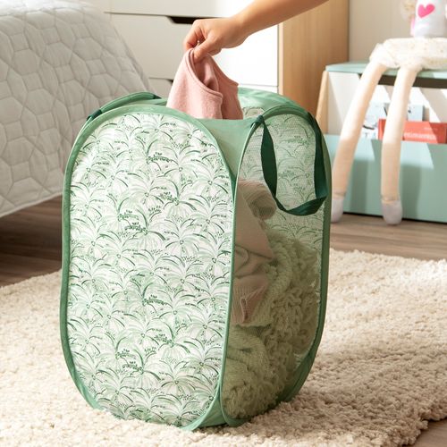 Canasto para ropa de malla