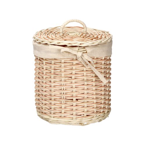 Canasto porta rollos de papel ratan