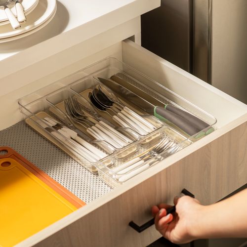 Organizador de cubiertos de plastico