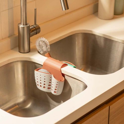 Organizador para lavaplatos doble