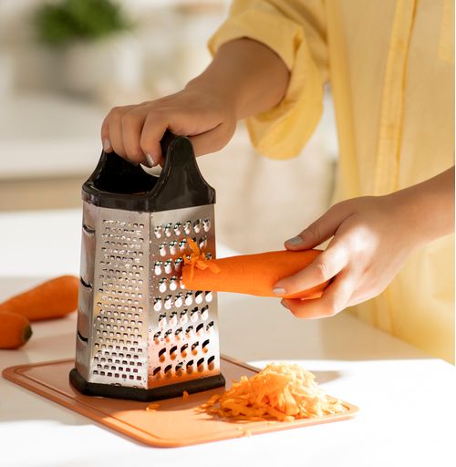 Rallador 6 cortes de acero inoxidable