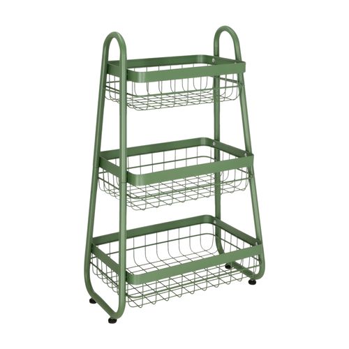 Verdulero 3 niveles piramide de metal