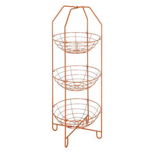 Verdulero con canastos 3 niveles de metal
