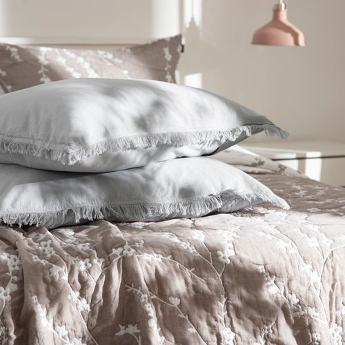 Funda Almohadón con Bordes de Lino