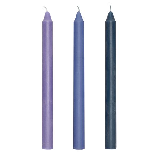 Set 3 Velas Dinner Color