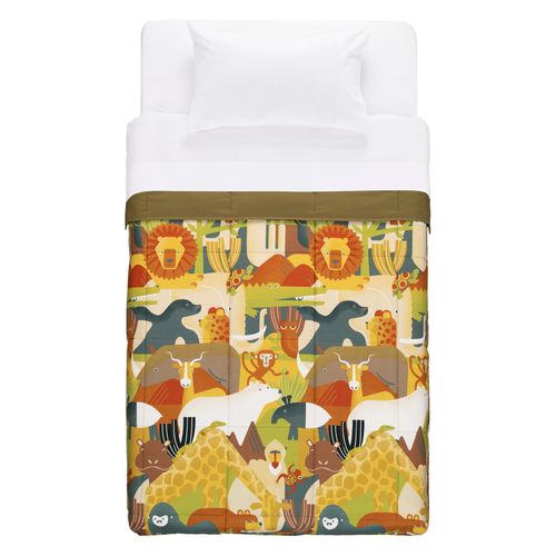 Cobertor con Estampado Infantil Microfibra