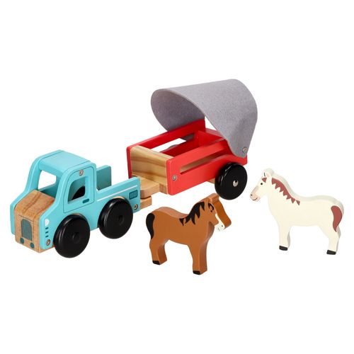 Set Camión Granja para Granja de Madera