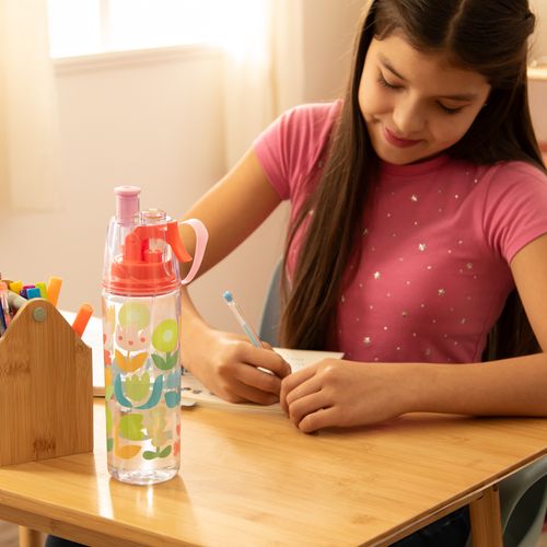 Botella de Agua con Atomizador Tritan