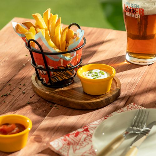 Canasto para Papas Fritas de Metal