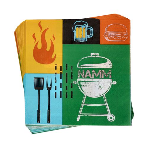 Set 24 Servilletas con Diseño Papel