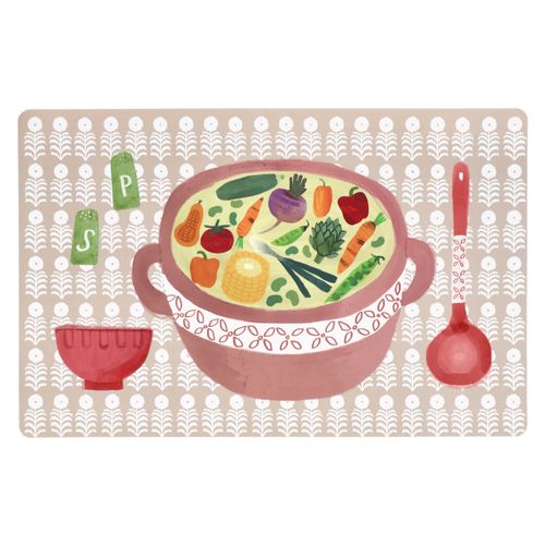 Set 6 Individuales Eva Goma