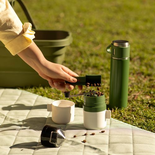 Set Tazas Con molinillo para café