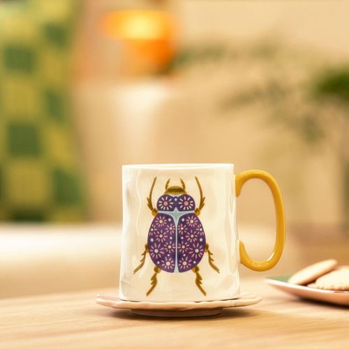 Mug con Diseño de Cerámica