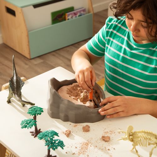 Kit Excavación Fósil de Dinosaurio