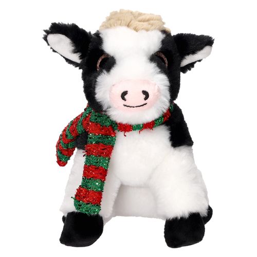 Peluche de Vaca Navidad