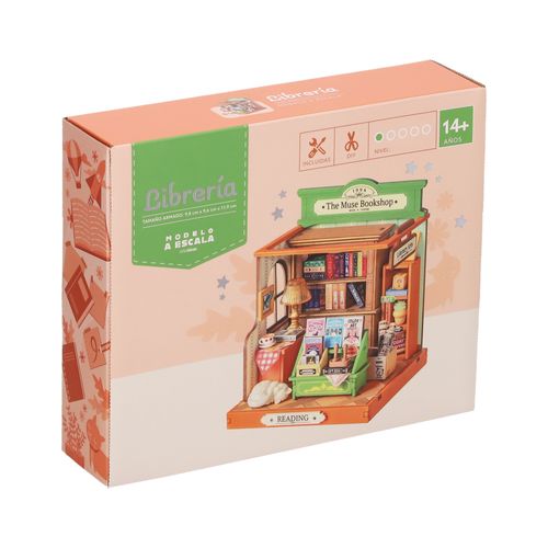 Modelo Armable a Escala Librería