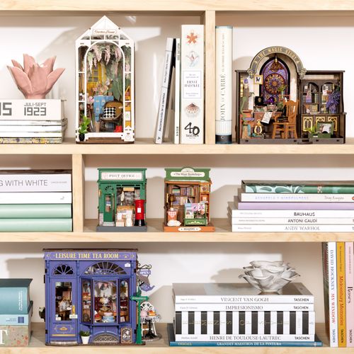 Modelo Armable a Escala Librería