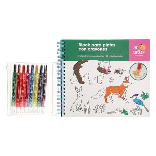 Block par Pintar con Crayones