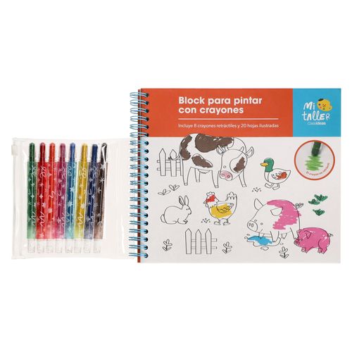 Block par Pintar con Crayones