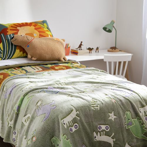 Manta Brilla en la Oscuridad