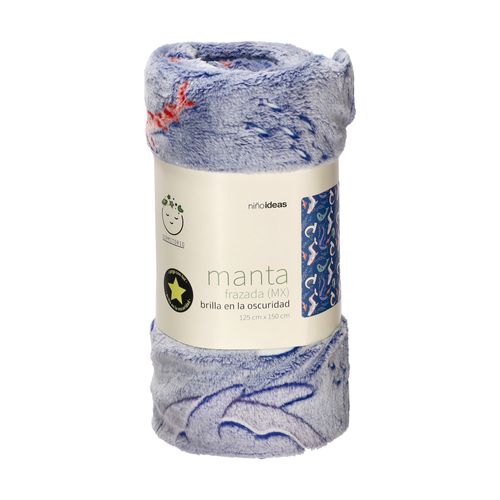 Manta Brilla en la Oscuridad