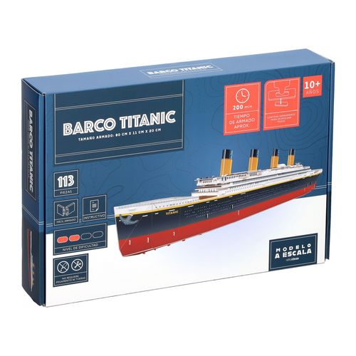 Modelo Armable a Escala Barco Titanic