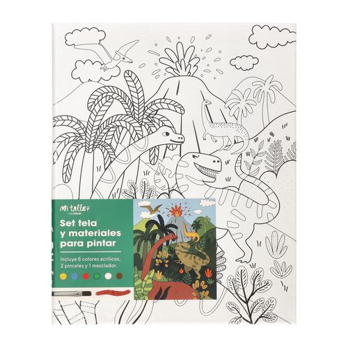 Set Bastidor con Pinturas y Diseño