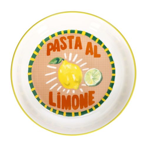 Plato Pasta con Diseño