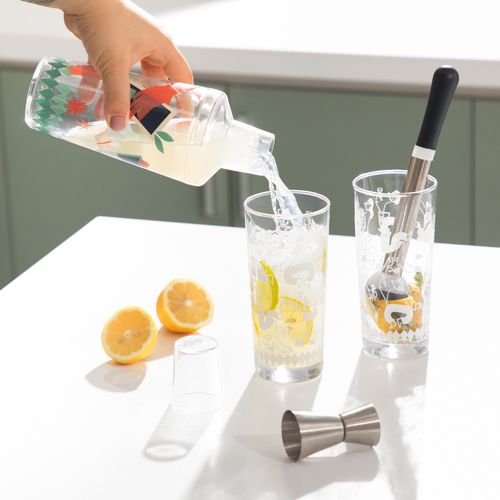 Set Coctelera con Accesorios Acrílica