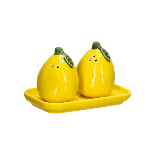 Set Salero y Pimentero para Pizza con Forma de Cerámica