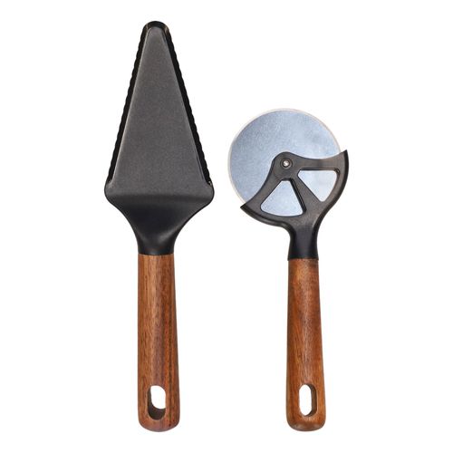 Set Cortador y Espatula para Pizza
