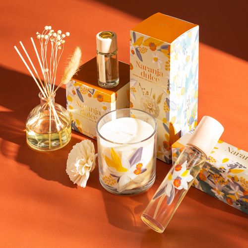 Vela Estampada Vidrio