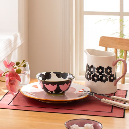 Jarro con Diseño de Porcelana