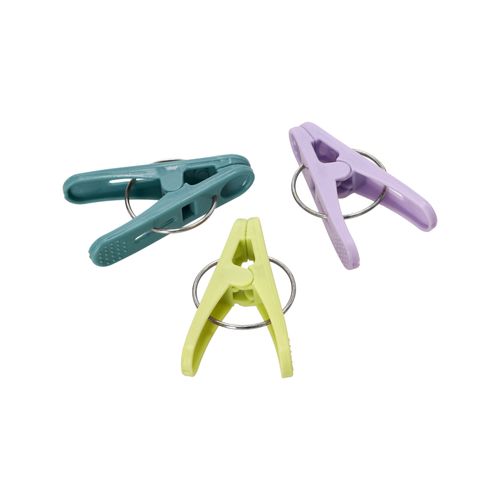 Set 30 Pinzas para Ropa de Plástico